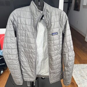 Patagonia Gray Puffer Jacket